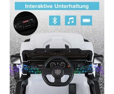 Promotions Elektrinis važiuoklės žaislas, 12V baterija, baltas