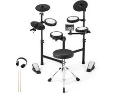 Promotions Elektroninių būgnų rinkinys, Sulankstomas, 110.5x63.5x111.8 cm, Juoda ir Balta