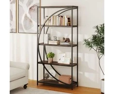 Promotions Etagere knygų lentyna, 86x30x175 cm, ruda