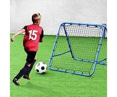Promotions Futbolo atmušimo tinklas, 100x100 cm, mėlynas ir juodas