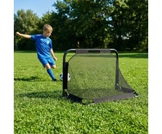 Promotions Futbolo vartai, 91x62x62 cm, juodi, sulankstomi