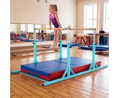 Promotions Gimnastikos horizontalioji skersinė, 250x132x84.5-144.5 cm, turkio spalvos, reguliuojamas metalinis