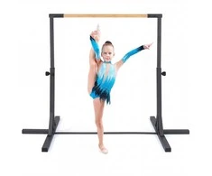 Promotions Gimnastikos skersinis, 195x121x85-145 cm, juodas, metalinis rėmas