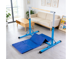 Promotions Gimnastikos skersinis ir kilimėlis, 136x172x90-150 cm, mėlyna, sulankstoma metalinė sporto įranga