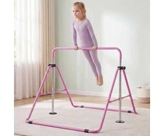 Promotions Gimnastikos skersinis, sulankstomas reguliuojamas horizontalus skersinis, 149x104x130 cm, violetinis, metalas