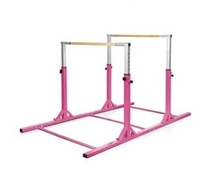 Promotions Gimnastikos treniruočių lygiagretūs strypai, 251,5x132x139,7 cm, violetinės spalvos