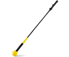 Promotions Golfo sūpynių treniruoklis, 101,6 cm, geltonas, su svareliu galvutėje
