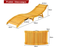 Promotions Gultai 2 vnt. 190x55x52 cm natūrali kreminė balta/raudona pagalvėlė