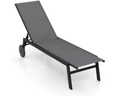 Promotions Gultas gultas 190x59x33,5 cm pilka, reguliuojamas audinys