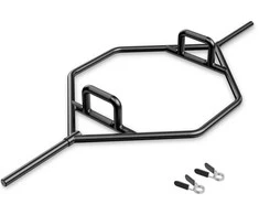 Promotions Hexagoninė štangos baro juosta, 142x62x13 cm, sidabrinė