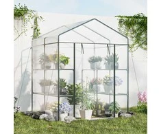 Promotions Ėjimo į vidų šiltnamis, 139,7x144,8x195,6 cm, Skaidrus