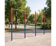 Promotions Įleidžiamas į žemę traukimosi skersinis 338x5x231,5 cm raudonas
