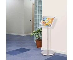 Promotions Informacinis stendas, 33x24 cm rėmas, Aliuminis, Sidabrinis
