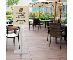 Promotions Informacinis stovas, 42x29,5 cm rėmas, sidabrinis