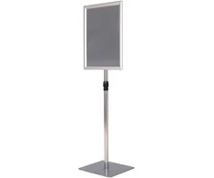 Promotions Informacinis stovas, 42x29,5 cm rėmas, sidabrinis