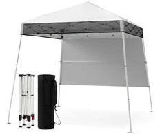 Promotions Iškylantis palapinės stogelis, 210x210x221 cm, Baltas