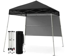 Promotions Iškylantis palapinės stogelis, 210x210x221 cm, Juoda