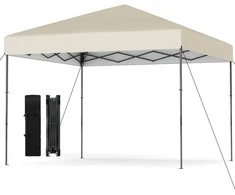 Promotions Iškylantis pavėsinė, 295x295x253-285 cm, balta