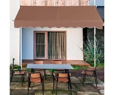Promotions Ištraukiamas markizės tentas, 250x120 cm, smėlio baltos spalvos