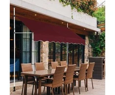Promotions Ištraukiama markizė, 250x120 cm, smėlio baltos spalvos