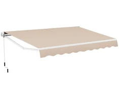 Promotions Ištraukiama terasos markizė 4x2,5 m žalia