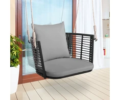 Promotions Kabanti kėdė 77,5x62x38 cm mišri ruda smėlio pilka/mėlyna