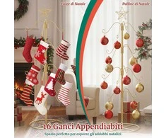 Promotions Kabantis laikiklis-medelis, 121x35 cm, auksinis