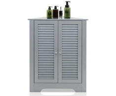 Promotions Kampinė spintelė, 63x32x81,5 cm, pilka, MDF saugojimas