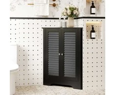 Promotions Kampinė spintelė, 63x32x81.5 cm, juoda, MDF