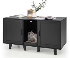 Promotions Katės kraiko dėžės uždangalas, 120x52x65 cm, pilkas