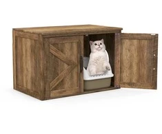 Promotions Katės tualeto baldai, 80x54,6x53,3 cm, ąžuolas