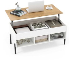 Promotions Keltuvio staliukas, 100x50x45 cm, baltas