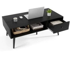 Promotions Kavos staliukas, 109x55x42 cm, Ruda Juoda