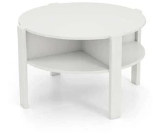 Promotions Kavos staliukas, 74x74x45 cm, baltas
