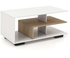 Promotions Kavos staliukas, 90x50x42 cm, Baltas