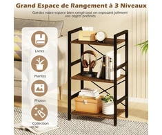 Promotions Knygų lentyna 41.5x27.5x70.5 cm Ruda Metalinė Saugykla