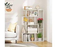 Promotions Knygų lentyna, 6 kubų atviros nugarėlės, geometrinė, balta
