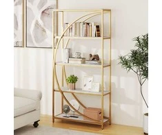 Promotions Etagere knygų lentyna, 86x30x175 cm, balta
