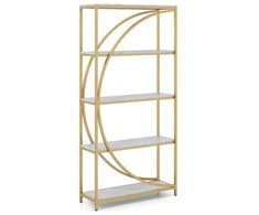 Promotions Etagere knygų lentyna, 86x30x175 cm, balta