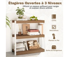 Promotions Knygų lentyna 90x39,5x90 cm natūralaus medžio, sandėliavimui
