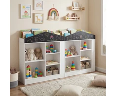 Promotions Knygų lentyna Namo forma 94x30x102 cm Balta MDF