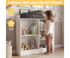 Promotions Knygų lentyna Namo forma 94x30x102 cm Balta MDF
