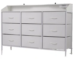 Promotions Komoda 126x29x84 cm balta metalinė konstrukcija, saugojimo vieta