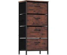 Promotions Komoda, 45x30x95 cm, ruda, audinio laikymas