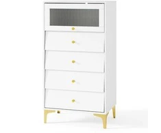 Promotions Komoda, 60x40x112,5 cm, balta