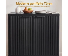 Promotions Komoda 71x35x82 cm juoda