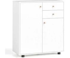 Promotions Komoda bufetas, 74x35x85.5 cm, balta, su laikymo vieta