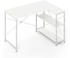 Promotions Kompiuterio stalas, 118x86x74 cm, baltas