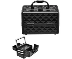 Promotions Kosmetikos dėklas, 23x15x18 cm, juodas, ABS plastikas