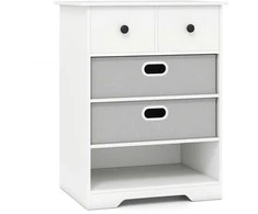 Promotions Dėžės laikymo organizatorius, 58x42x75 cm, baltas ir pilkas